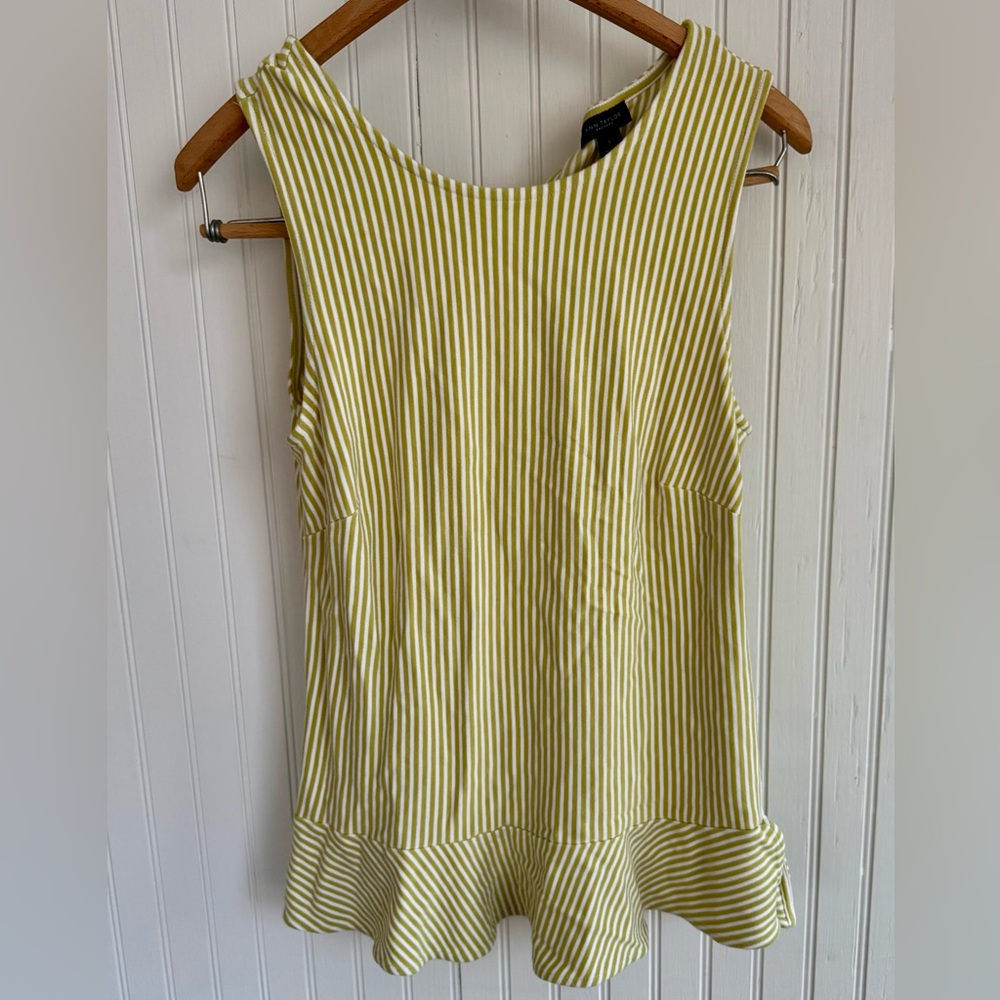 Ann Taylor Lime Green Tank Top Size S